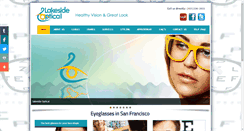 Desktop Screenshot of lakesideopticals.com